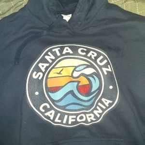 Mens Santa druz hoodie large